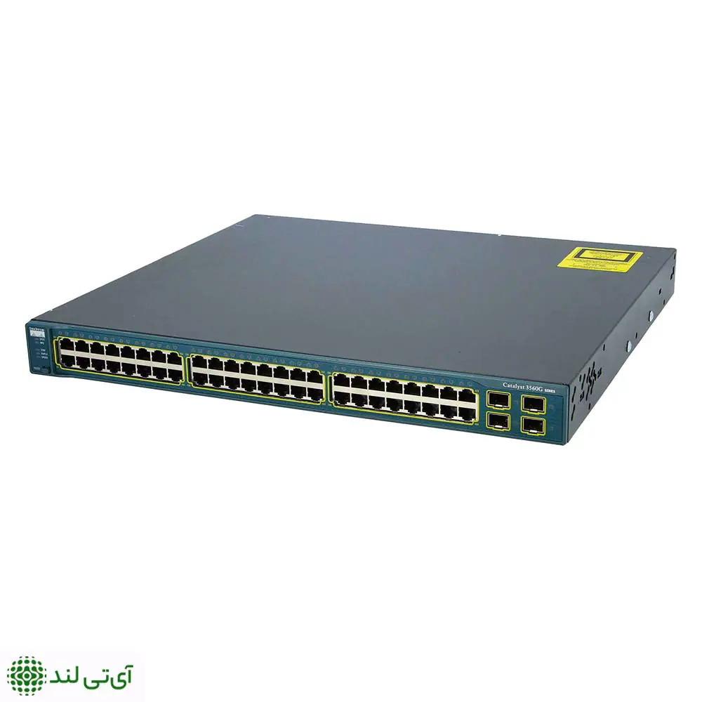 سوئیچ 48 پورت سیسکو مدل Cisco WS-C3560G-48TS-S - تصویر 3