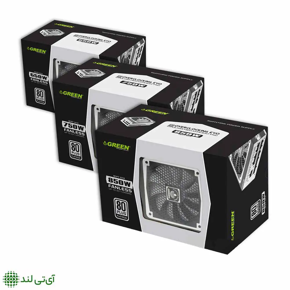 پاور گرین 750 وات مدل Green GP750B-OCPT - تصویر 2