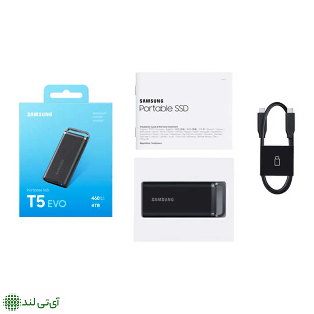 اس اس دی اکسترنال سامسونگ مدل (Samsung Portable T5 EVO (4TB - تصویر 2