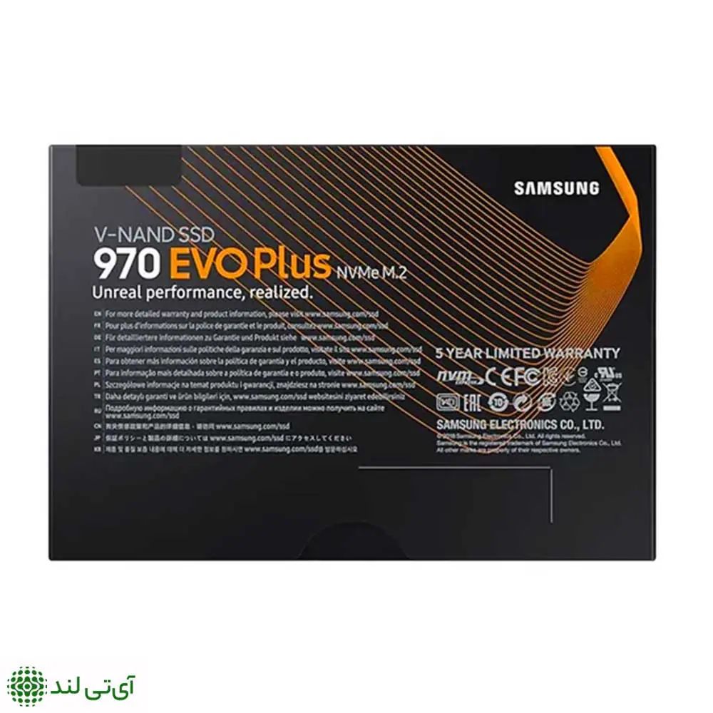 SSD سامسونگ ظرفیت 1TB مدل Samsung 970 EVO PLUS - تصویر 4