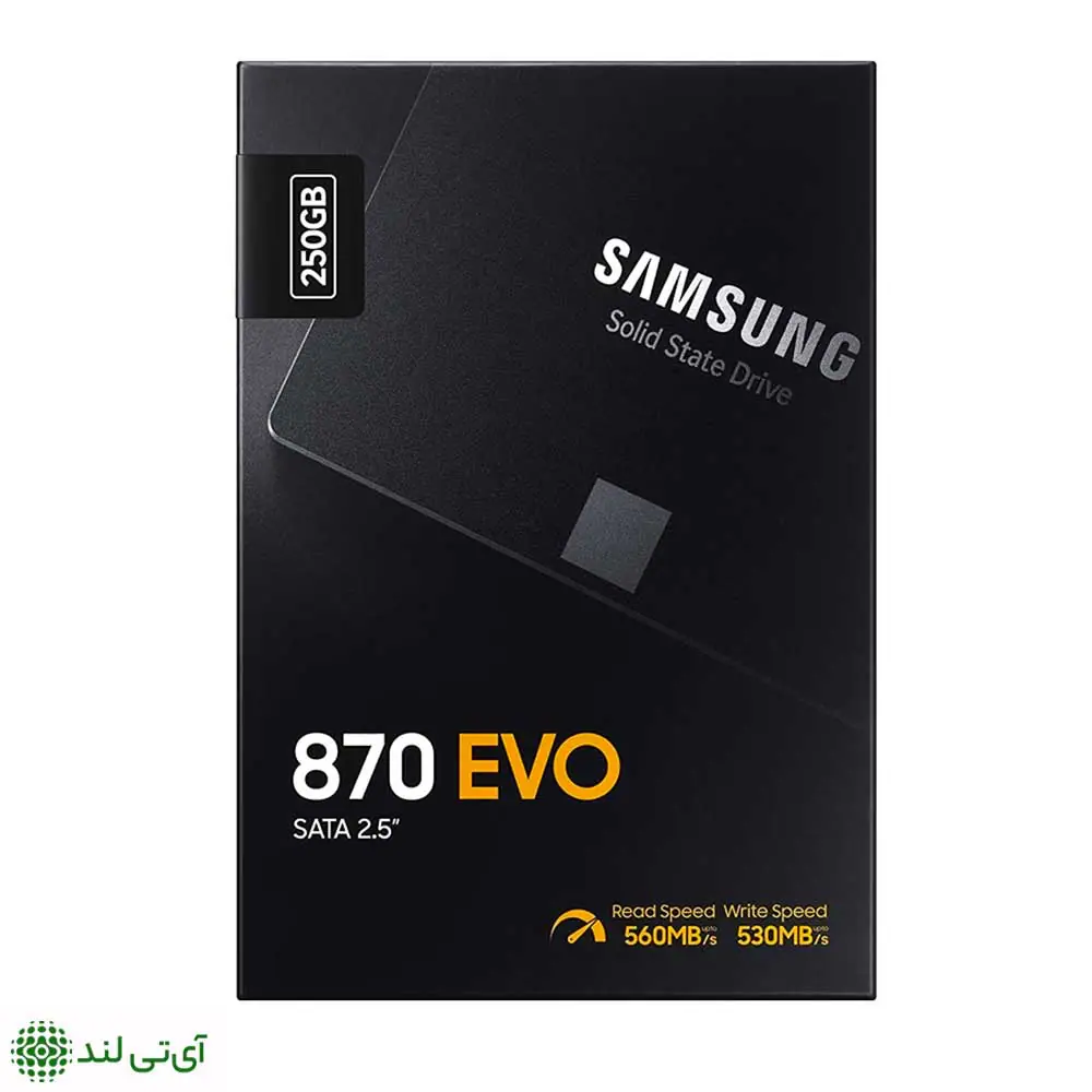 SSD سامسونگ ظرفیت 250G مدل Samsung EVO 870 - تصویر 6