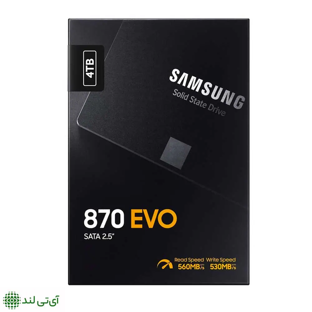 SSD سامسونگ ظرفیت 4TB مدل Samsung EVO 870 - تصویر 2