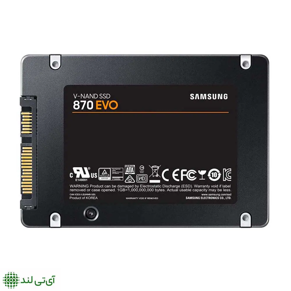SSD سامسونگ ظرفیت 4TB مدل Samsung EVO 870 - تصویر 3
