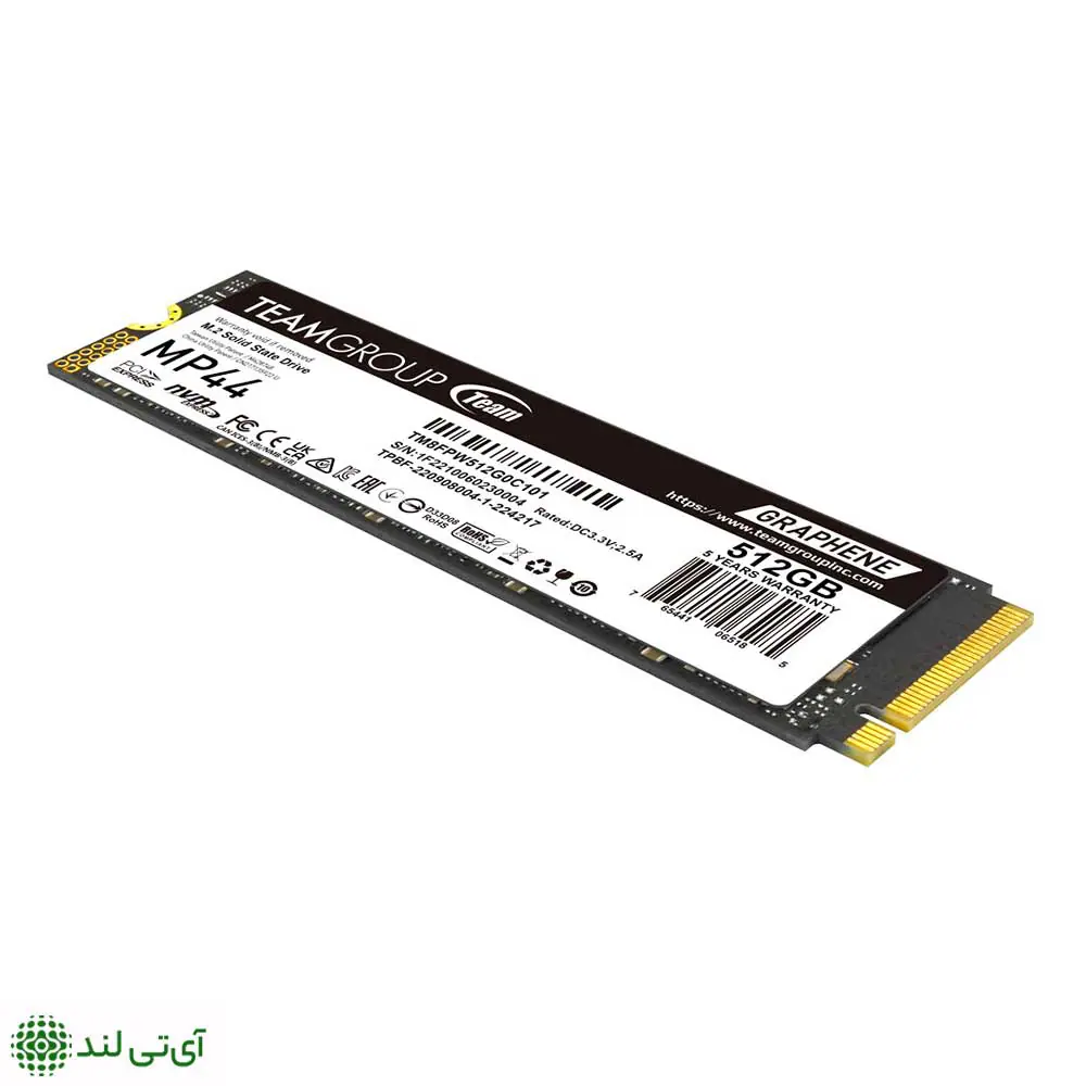 SSD تیم گروپ ظرفیت 512G مدل TeamGroup MP44 - تصویر 4