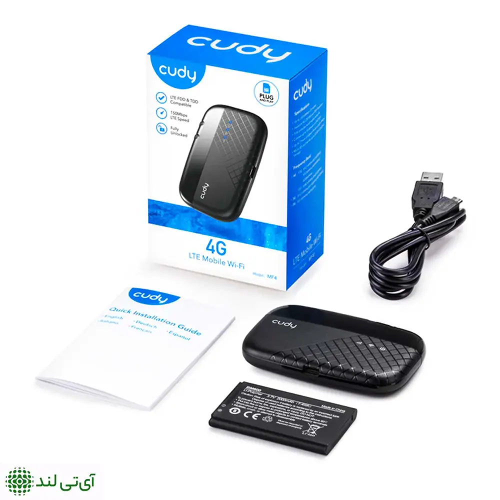 مودم همراه 4G LTE کودی مدل CUDY MF4 - تصویر 4