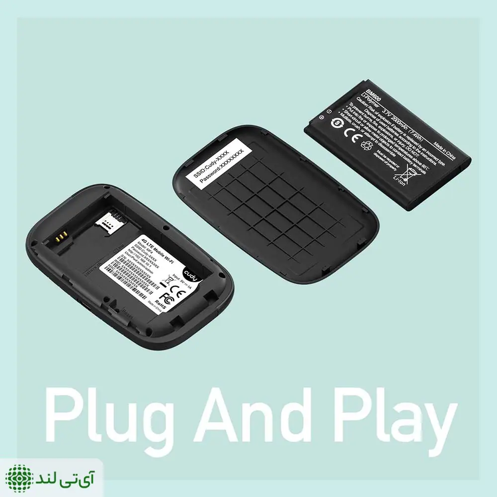 مودم همراه 4G LTE کودی مدل CUDY MF4 - تصویر 9