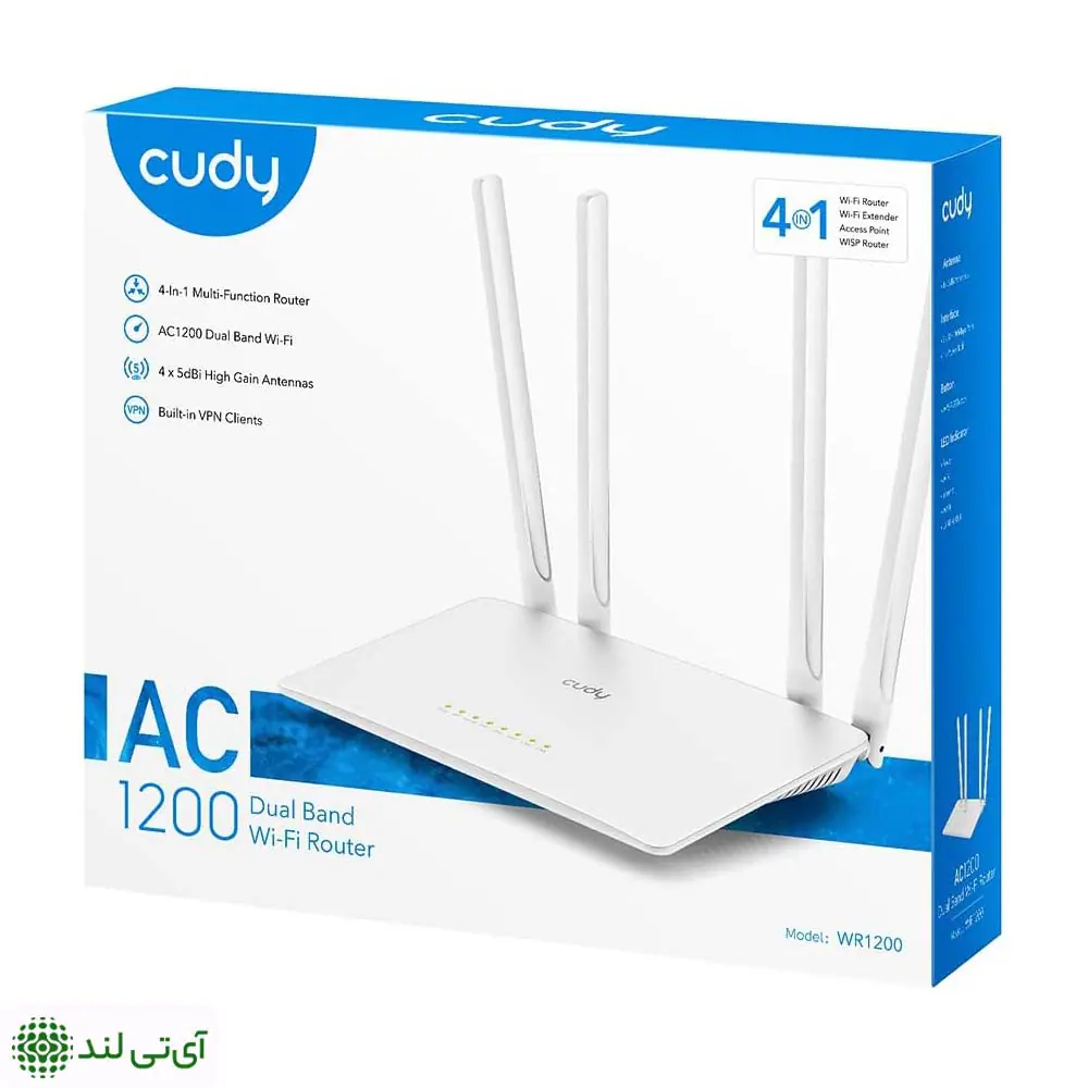روتر بی‌سیم کودی مدل Cudy WR1200 - تصویر 11