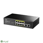 سوییچ گیگابیتی 8 پورت کودی با 2 پورت Uplink گیگ مدل Cudy GS-1010P - تصویر 3