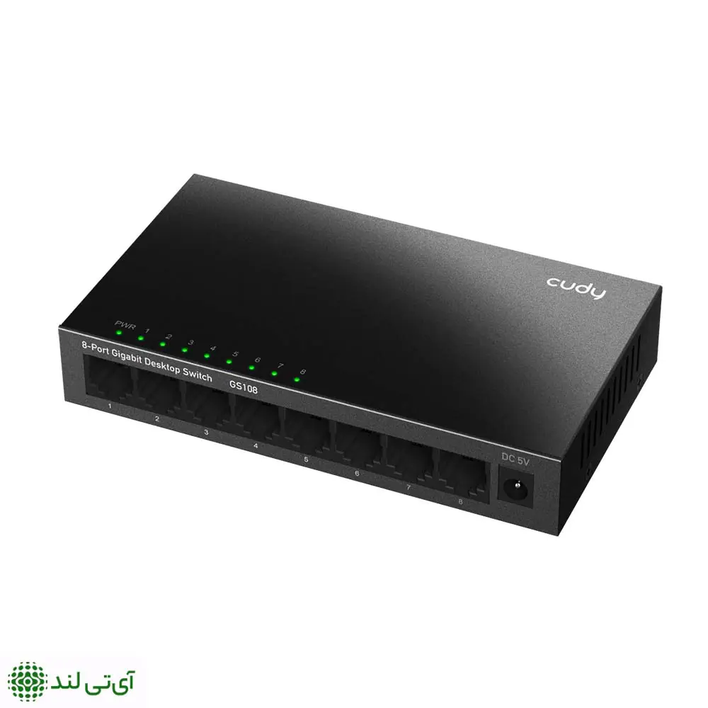 سوییچ گیگابیتی 8 پورت کودی مدل Cudy GS108 - تصویر 2