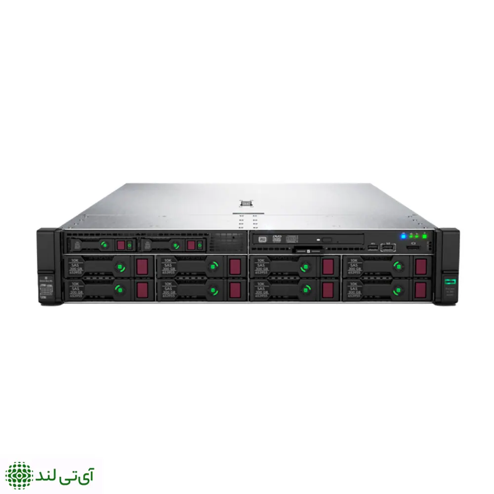 سرور اچ پی مدل HPE ProLiant DL380 Gen10 4210R 2.4GHz 10‑core 1P 32GB‑R P408i‑a 8SFF 800W PS Server - تصویر 4