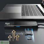 هاب 6 پورت کِیبِل تایم مدل Cabletime CB04B - تصویر 3