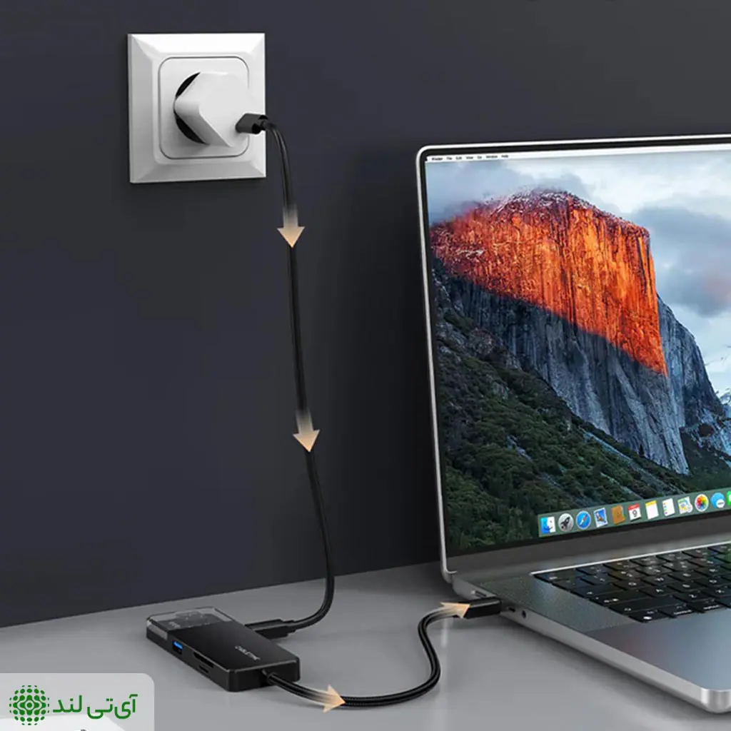 هاب 6 پورت کِیبِل تایم مدل Cabletime CB04B - تصویر 10