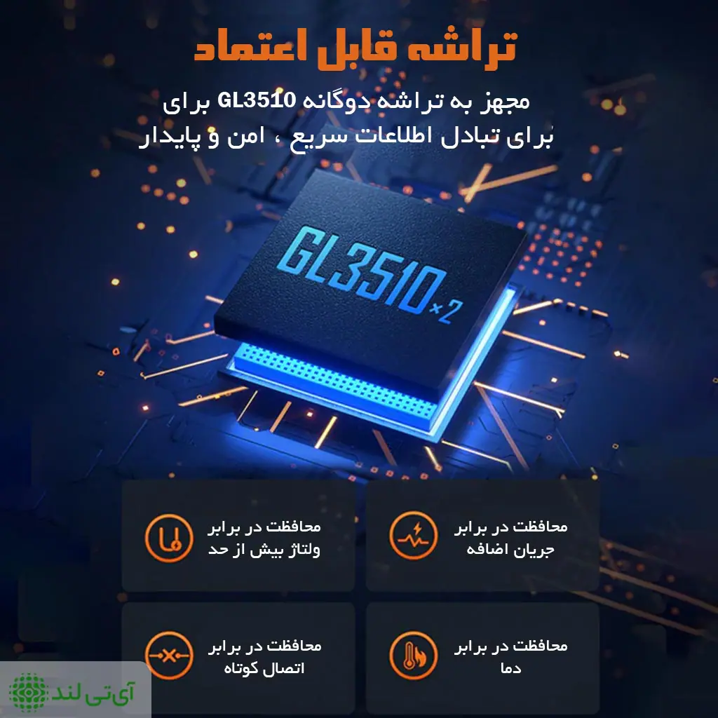 هاب USB 7 پورت سوییچ دار کِیبِل تایم مدل Cabletime CB47G - تصویر 3
