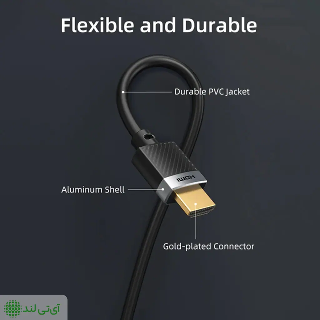 کابل HDMI کِیبِل تایم 4K 60HZ مدل Cabletime CH24J - تصویر 5