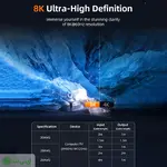 مبدل افزایش طول کِیبِل تایم HDMI 8K مدل Cabletime CP46U - تصویر 3