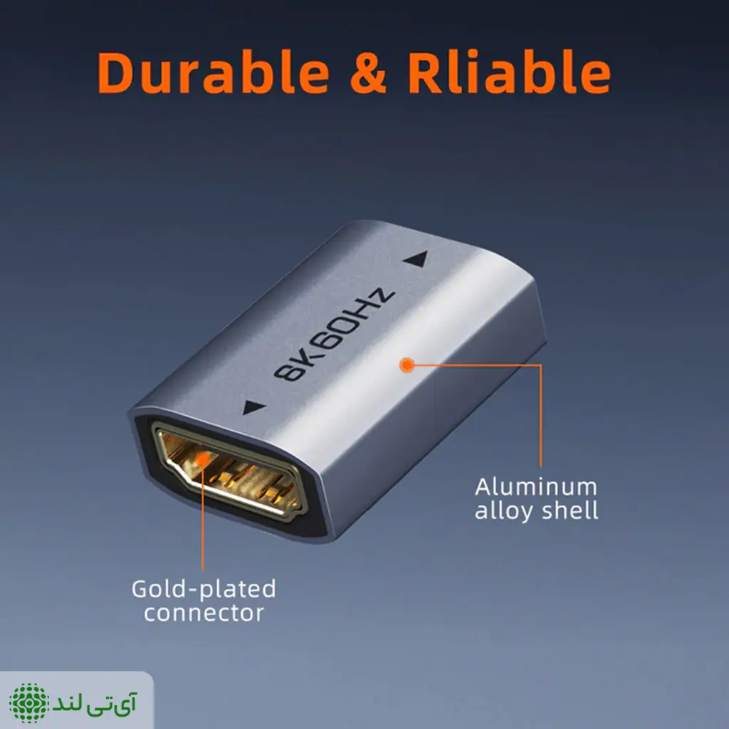 مبدل افزایش طول کِیبِل تایم HDMI 8K مدل Cabletime CP46U - تصویر 6