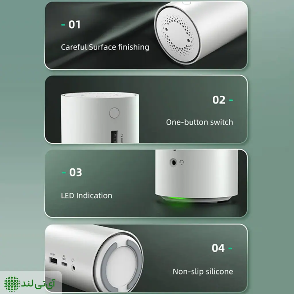 هاب 10 پورت کِیبِل تایم مدل Cabletime CB10B (+تصفیه هوا) - تصویر 2