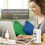 هاب 10 پورت کِیبِل تایم مدل Cabletime CB10B (+تصفیه هوا) - تصویر 8