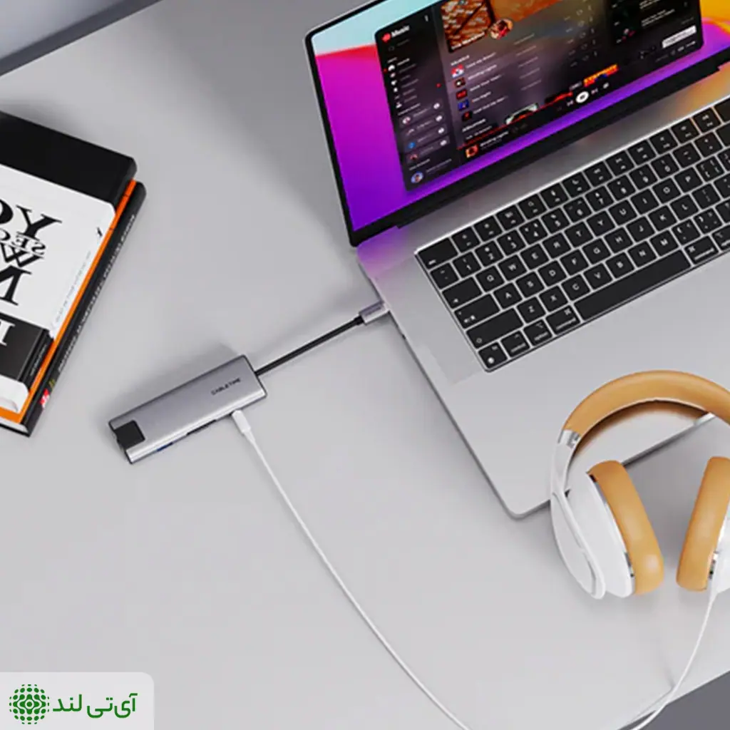 هاب 9 پورت کِیبِل تایم مدل Cabletime HB03G - تصویر 6