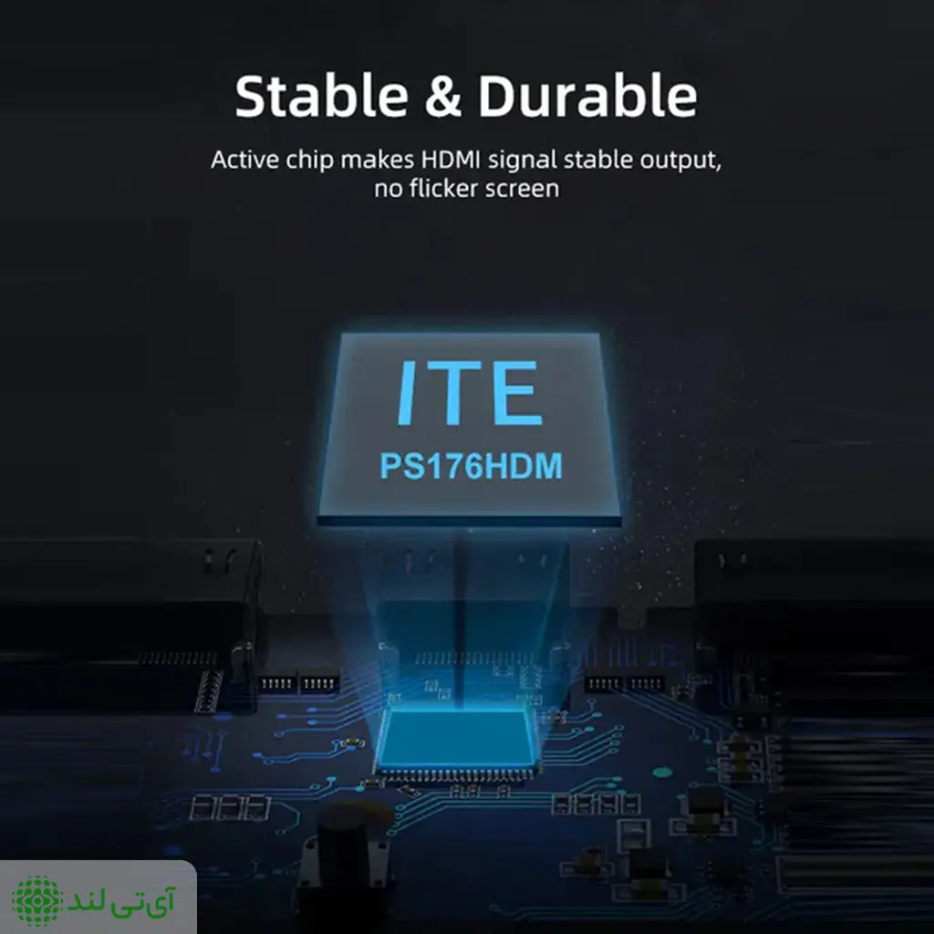 تبدیل TYPE-C به HDMI کِیبِل تایم 4K 60HZ مدل Cabletime CP10B - تصویر 2