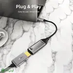 تبدیل TYPE-C به HDMI کِیبِل تایم 4K 60HZ مدل Cabletime CP10B - تصویر 4