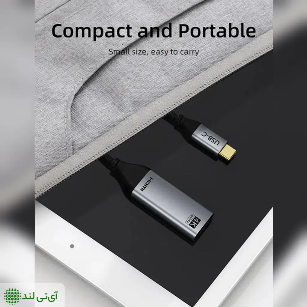 تبدیل TYPE-C به HDMI کِیبِل تایم 4K 60HZ مدل Cabletime CP10B - تصویر 6