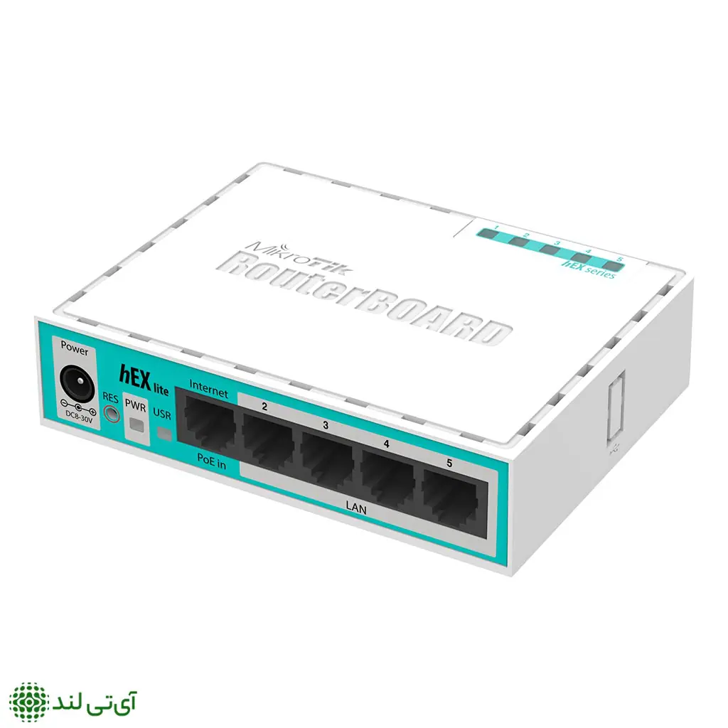 روتر میکروتیک مدل Mikrotik hEX lite (RB750r2) - تصویر 2