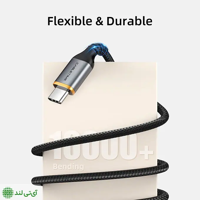 کابل شارژ و دیتا کِیبِل تایم مدل Cabletime CA50L (2M) - تصویر 3