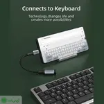 تبدیل TYPE-C به USB کِیبِل تایم مدل Cabletime CP60G - تصویر 3