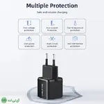 شارژر دیواری 20 وات کِیبِل تایم مدل Cabletime GA20W - تصویر 3
