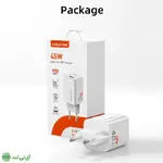 شارژر دیواری 45 وات کِیبِل تایم مدل Cabletime GA45W - تصویر 4