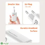 شارژر دیواری 65 وات کِیبِل تایم مدل Cabletime GA65W - تصویر 5