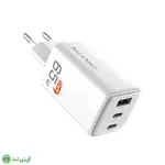شارژر دیواری 65 وات کِیبِل تایم مدل Cabletime GA65W