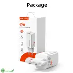 شارژر دیواری 65 وات کِیبِل تایم مدل Cabletime GA65W - تصویر 4