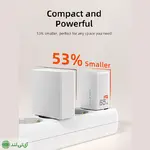 شارژر دیواری 65 وات کِیبِل تایم مدل Cabletime GA65W - تصویر 2