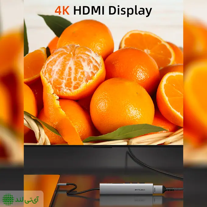 هاب 7 پورت کِیبِل تایم مدل Cabletime HB02G - تصویر 8