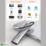 هاب 7 پورت کِیبِل تایم مدل Cabletime HB02G - تصویر 6