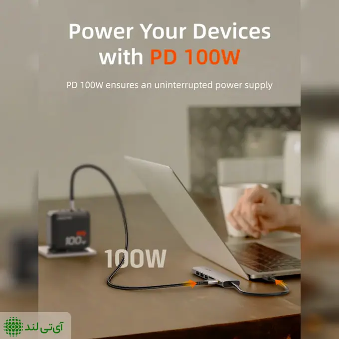 هاب 7 پورت کِیبِل تایم مدل Cabletime HB02G - تصویر 5