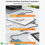 باکس اس اس دی M.2 کِیبِل تایم مدل Cabletime CB32G - تصویر 6