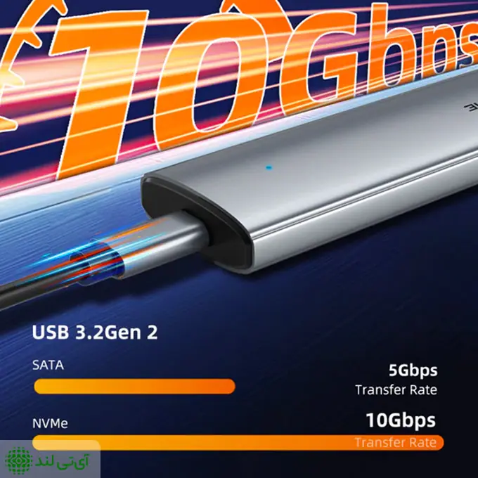باکس اس اس دی M.2 کِیبِل تایم مدل Cabletime CB32G - تصویر 4