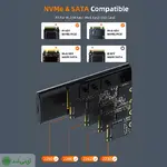 باکس اس اس دی M.2 کِیبِل تایم مدل Cabletime CB32G - تصویر 2
