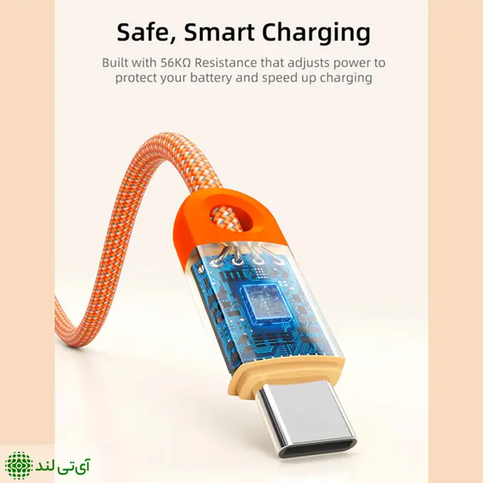کابل شارژ و دیتا کِیبِل تایم مدل Cabletime CM60W - تصویر 3