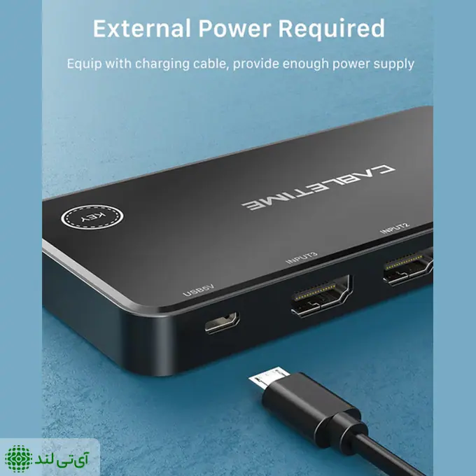 سوییچ HDMI ریموت دار کِیبِل تایم مدل Cabletime CP31B - تصویر 5
