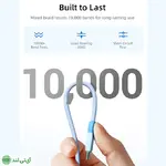 کابل شارژ و دیتا TYPE-C کِیبِل تایم مدل Cabletime CUP1H - تصویر 4