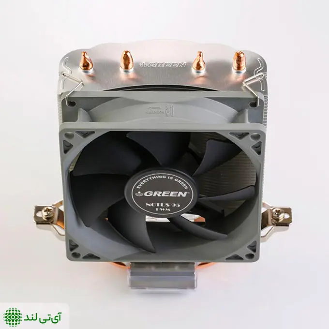 خنک کننده بادی پردازنده گرین مدل Green Notus 95 PWM - تصویر 3