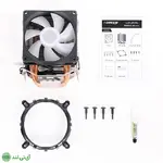 خنک کننده بادی پردازنده گرین مدل Green Notus 100 ARGB - تصویر 6