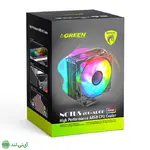 خنک کننده بادی پردازنده گرین مدل Green Notus 400 ARGB - تصویر 8
