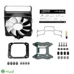 خنک کننده بادی پردازنده گرین مدل Green Notus 400 ARGB - تصویر 7