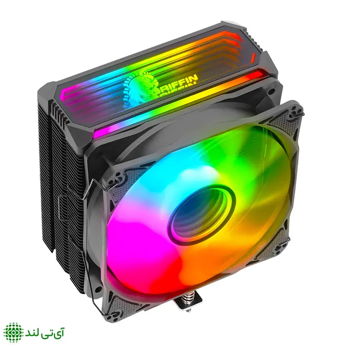 خنک کننده بادی پردازنده گرین مدل Green Notus 400 ARGB - تصویر 2