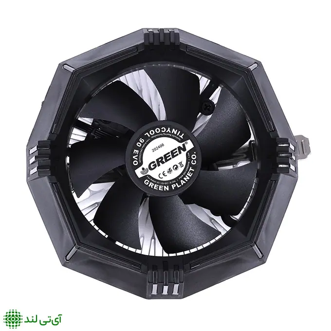 خنک کننده بادی پردازنده گرین مدل Green Tiny Cool 90 - تصویر 6